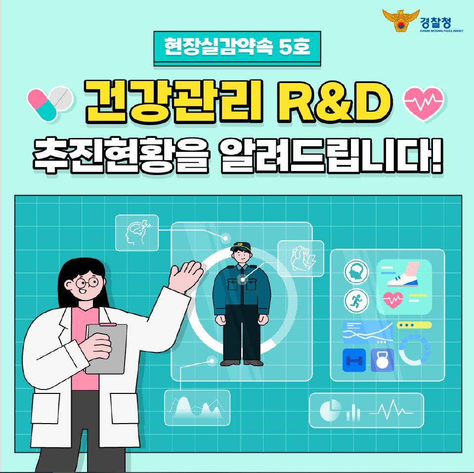 경찰건강 스마트 관리 사업 추진현황(2023년)